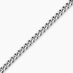 Bracelet Frederic Acier Blanc - Bracelets cha&icirc;ne Homme | Histoire d&rsquo;Or