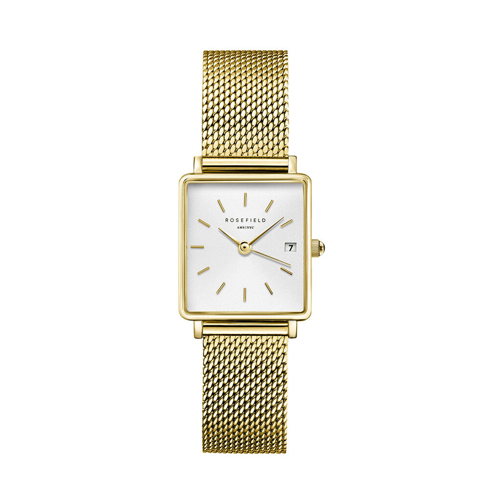 Montre Rosefield Boxy Xs Blanc - Montres Femme | Histoire d&rsquo;Or