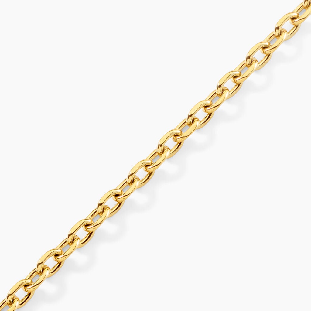 Bracelet Mirca Acier Jaune - Bijoux sans pierre Femme | Histoire d&rsquo;Or