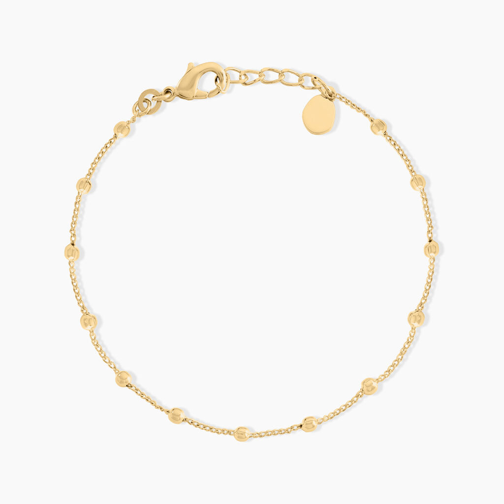 Bracelet Fremin Plaqu&eacute; Or - Bracelets cha&icirc;ne Femme | Histoire d&rsquo;Or
