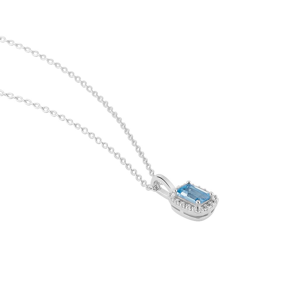 Collier Aladin Argent Blanc Oxyde De Zirconium - Colliers fantaisie Femme | Histoire d’Or