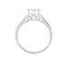 Bague Viky Argent Blanc Oxyde De Zirconium - Bagues solitaires Femme | Histoire d’Or