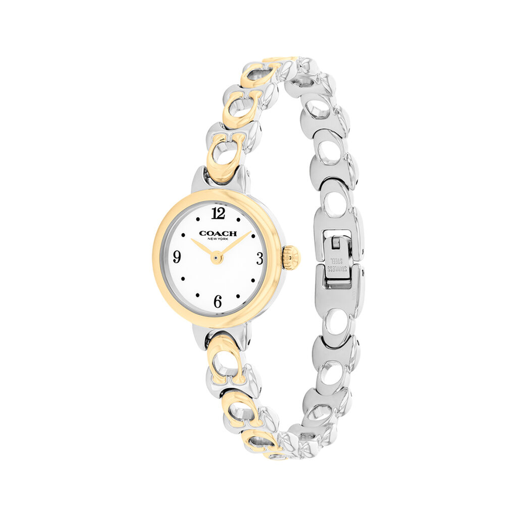 Montre Coach Iris Blanc - Montres Femme | Histoire d&rsquo;Or