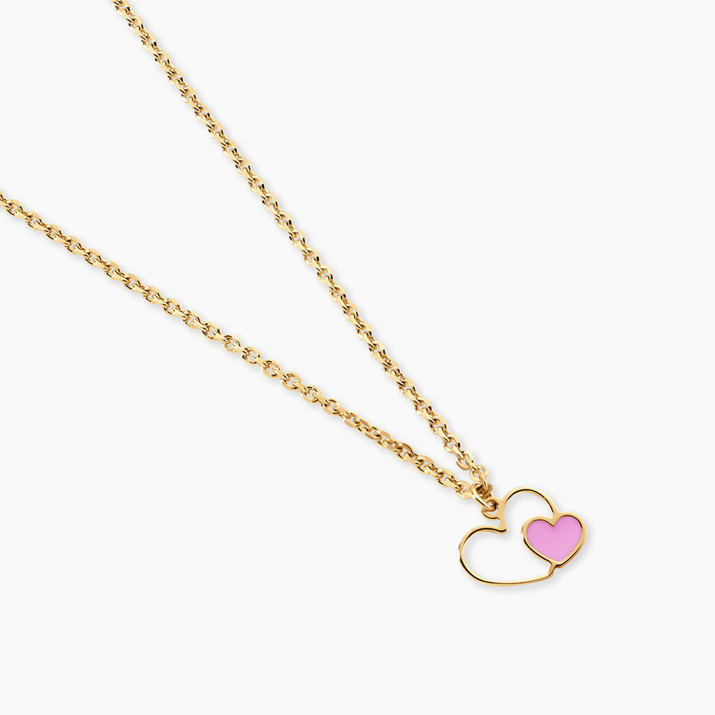 Collier Mai Lan Argent Dor&eacute; A L'Or 750/1000 - Bijoux sans pierre Enfant | Histoire d&rsquo;Or