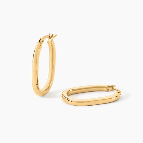 Créoles Sostrate Or Jaune - Boucles d'oreilles créoles Femme | Histoire d’Or