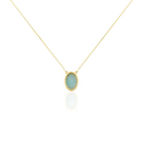 Collier Pernia Or Jaune Amazonite - Colliers Femme | Histoire d’Or