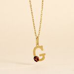 Pendentif Helidie Coccinelle Lettre Or Jaune - Pendentifs Enfant | Histoire d&rsquo;Or