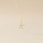 Pendentif Lettre K Or Jaune Oxyde - Pendentifs Famille | Histoire d&rsquo;Or