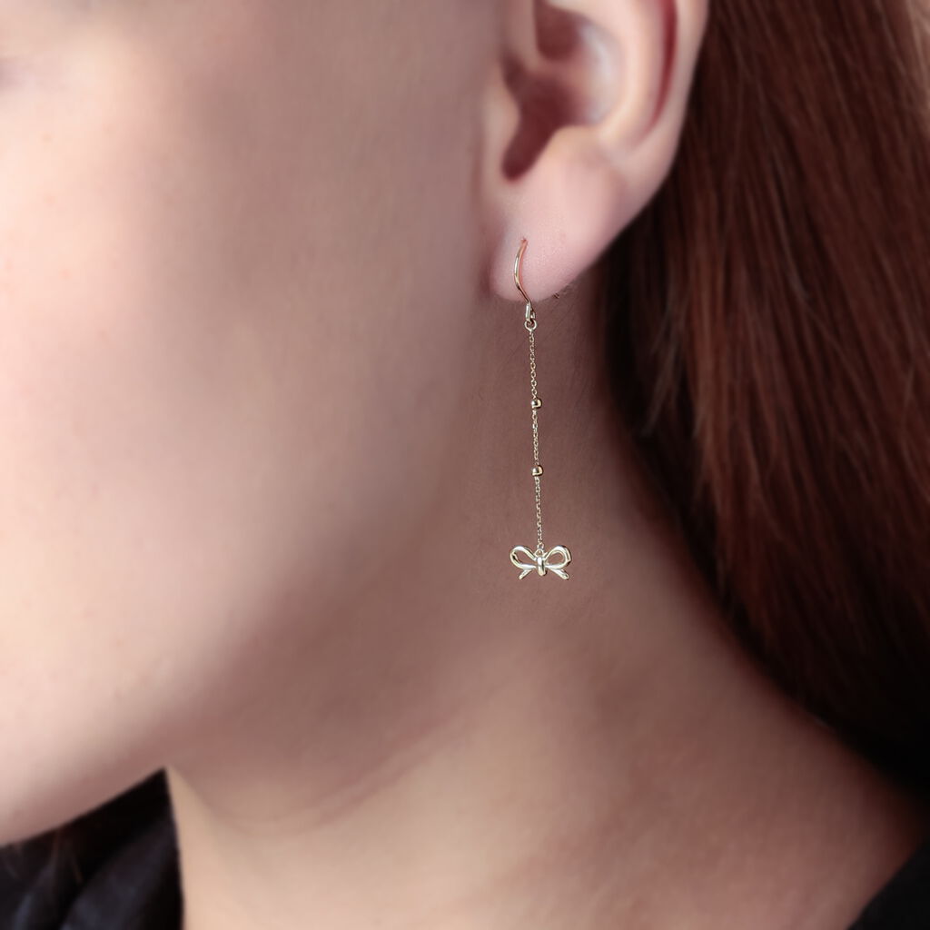 Boucles D'oreilles Pendantes Or Jaune - Boucles d'oreilles pendantes Femme | Histoire d’Or
