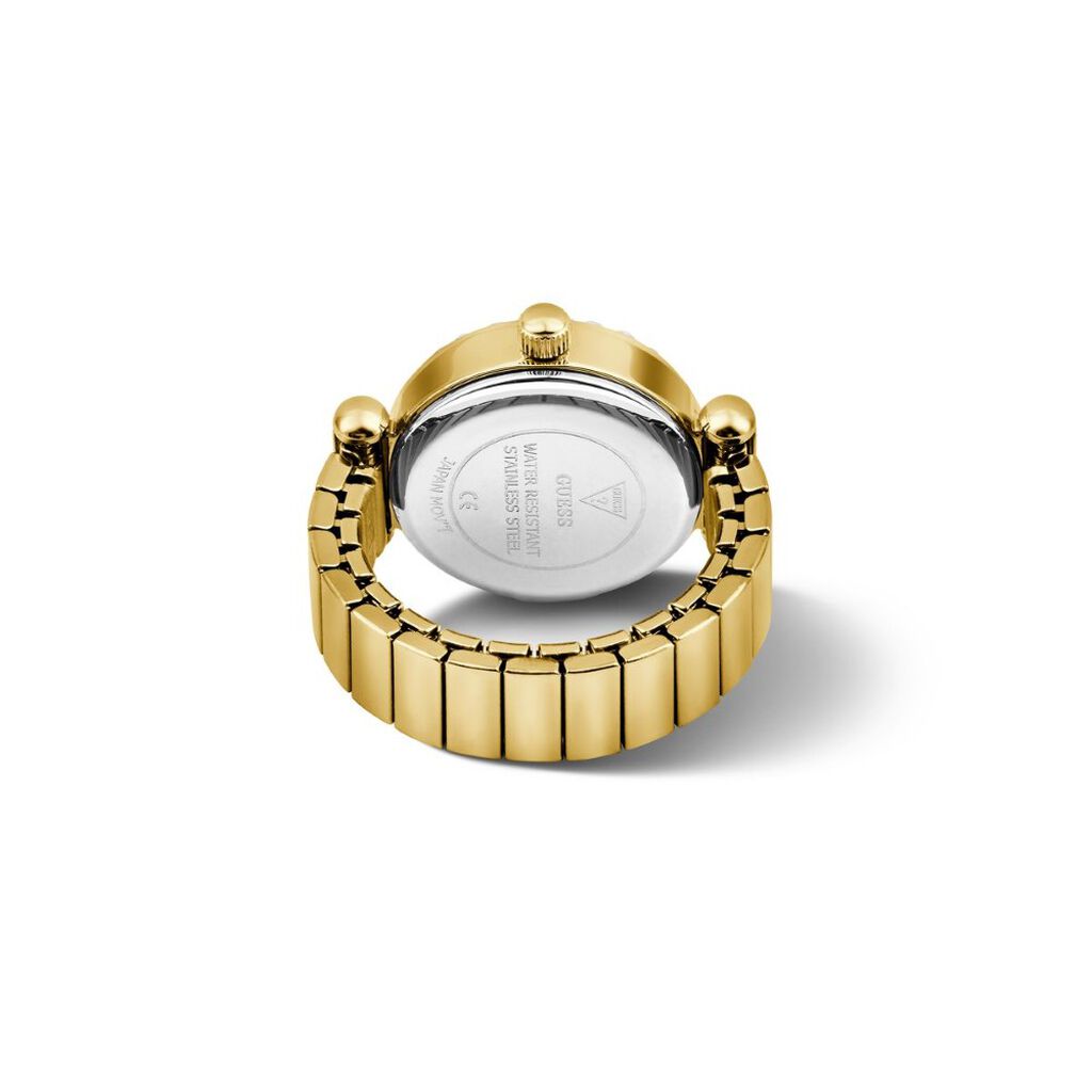 Montre Bague Guess Anna Champagne - Id&eacute;es cadeaux Femme | Histoire d&rsquo;Or