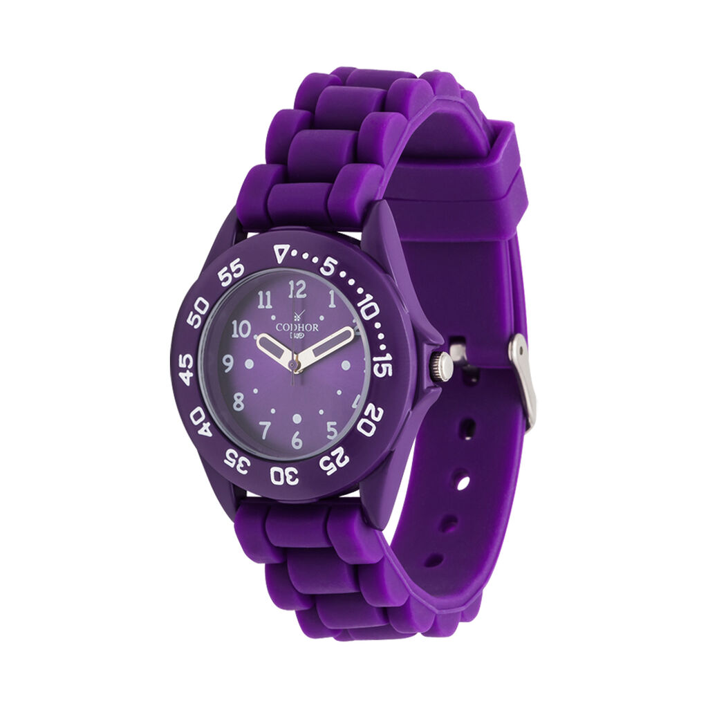 Montre Codhor Kid Plastique Violet - Montres Enfant | Histoire d’Or