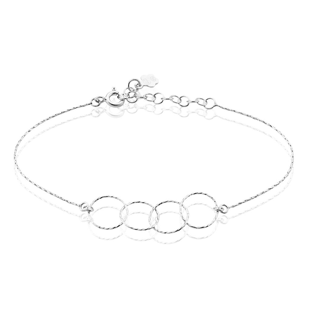 Bracelet Bulle Argent Blanc - Bracelets fantaisie Femme | Histoire d’Or