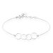 Bracelet Bulle Argent Blanc - Bracelets fantaisie Femme | Histoire d’Or