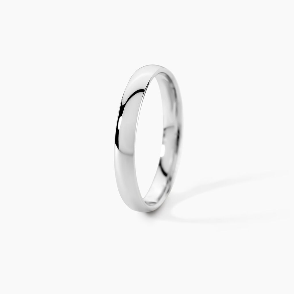 Alliance Or Blanc Sonia - Alliances Unisex | Histoire d’Or