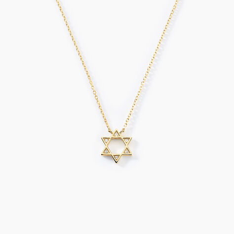 Collier Isak Or Jaune Diamant - Colliers Femme | Histoire d’Or