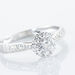 Bague Neptune Or Blanc Diamant - Bagues solitaires Femme | Histoire d’Or