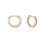 Cr&eacute;oles Rio Argent Rose Oxyde De Zirconium - Boucles d'oreilles cr&eacute;oles Femme | Histoire d&rsquo;Or
