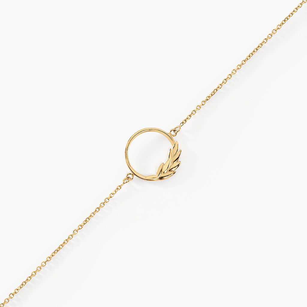 Bracelet Leafora Or Jaune - Bracelets Femme | Histoire d’Or