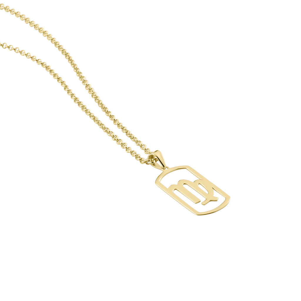 Collier Plaqué Or Prospero - Colliers Zodiaque Homme | Histoire d’Or