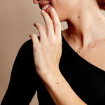 Bracelet Or Blanc Onora Saphir - Bracelets Femme | Histoire d&rsquo;Or