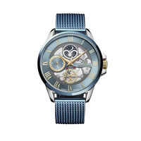 Montre Montignac Round Bleu