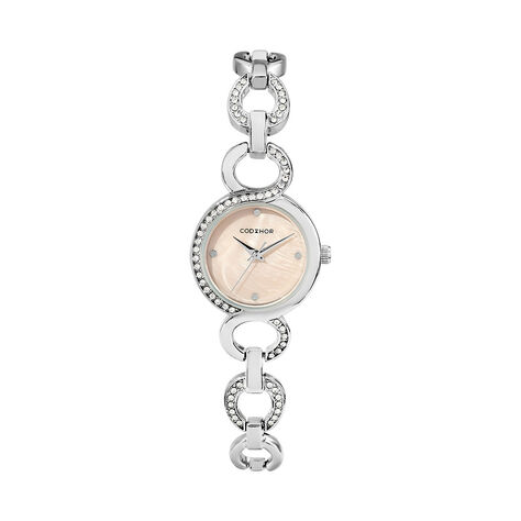 Montre Codhor Sarah Nacre Rose - Montres Femme | Histoire d’Or