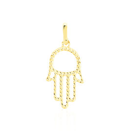 Pendentif Hectorienne Fatim Or Jaune - Pendentifs Main de Fatma Femme | Histoire d’Or