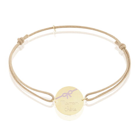 Bracelet Oregane Or Jaune - Bracelets cordon Femme | Histoire d’Or