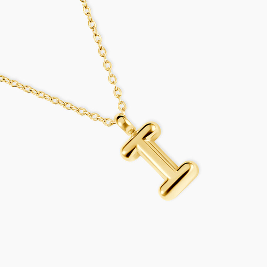 Collier Feliciane Acier Dor&eacute; - Colliers fantaisie Femme | Histoire d&rsquo;Or