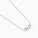 Collier Argent Blanc Winter Sweetness Oxyde De Zirconium - Colliers fantaisie Femme | Histoire d’Or