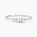 Bague Tiwa Argent Blanc Oxyde De Zirconium
