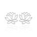 Boucles D'oreilles Puces Rosita Argent Blanc - Boucles d'oreilles fantaisie Femme | Histoire d’Or