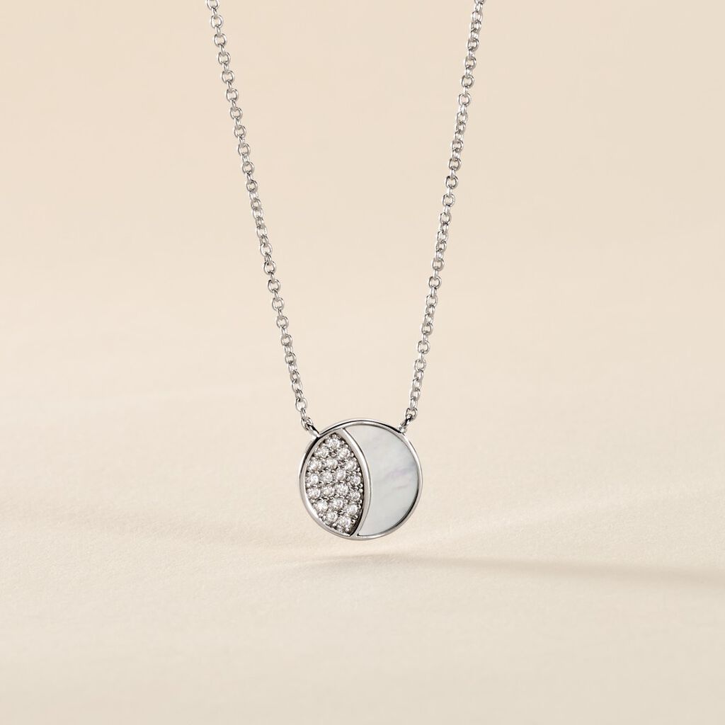 Collier Argent Haile Oxydes De Zirconium - Colliers fantaisie Femme | Histoire d’Or