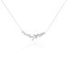 Collier Andeol Argent Blanc Oxyde De Zirconium - Colliers fantaisie Femme | Histoire d’Or