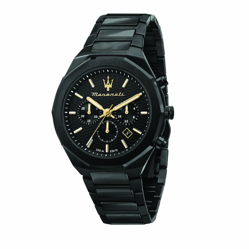 Montre Maserati Stile Noir - Montres Homme | Histoire d&rsquo;Or