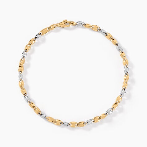 Bracelet Dami Or Bicolore - Bracelets Homme | Histoire d’Or