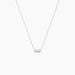 Collier Or Blanc Sabine Diamants - Colliers Femme | Histoire d&rsquo;Or