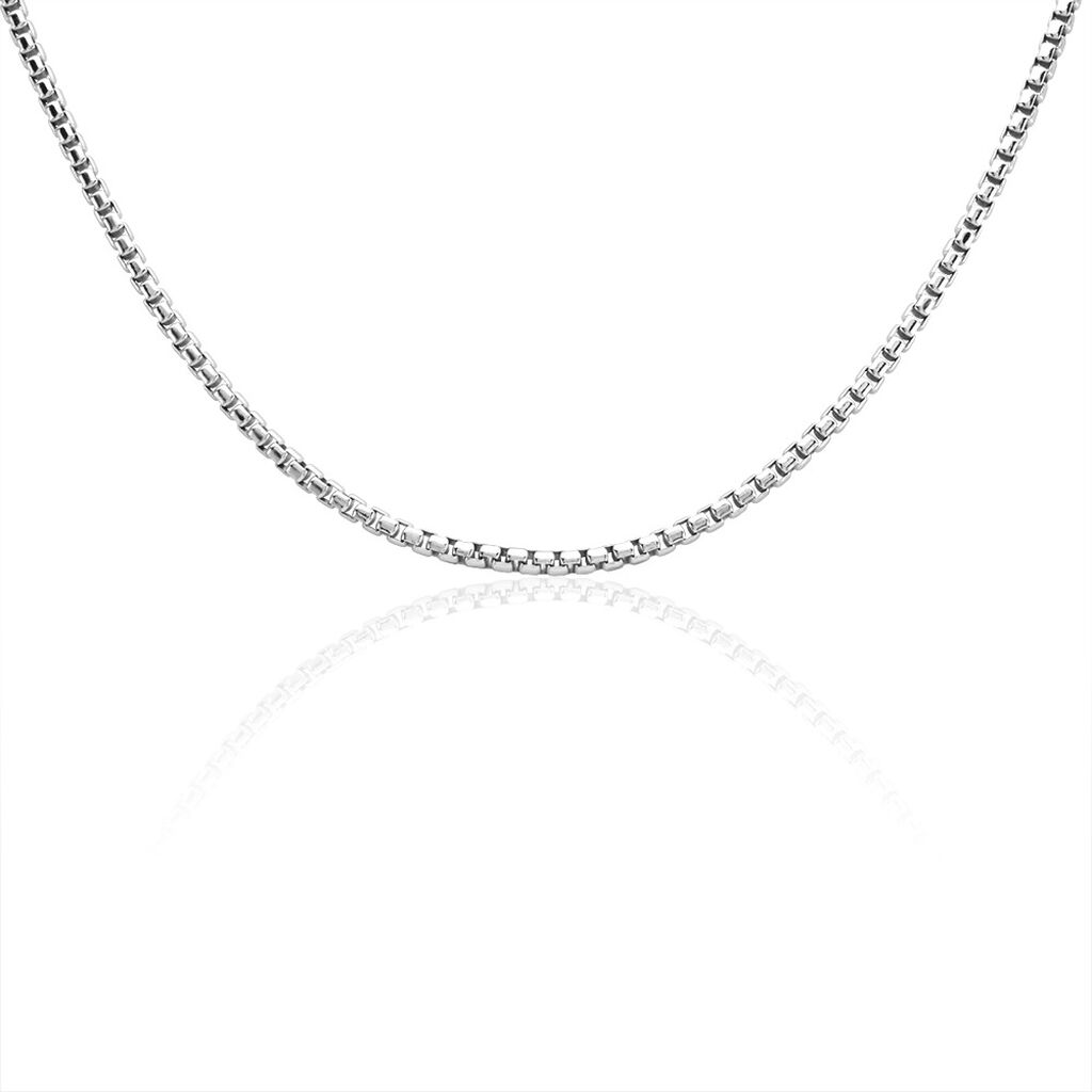 Collier Gustin Argent Blanc