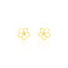 Boucles D'oreilles Puces Philine Fleur Or Jaune - Clous d'oreilles Femme | Histoire d’Or