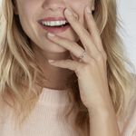 Bague Zinna Or Bicolore Diamant - Bagues avec pierre Femme | Histoire d&rsquo;Or