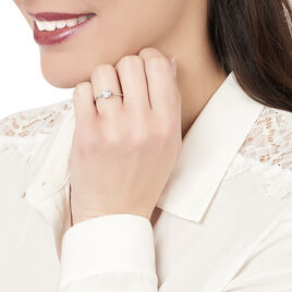 Bague Solitaire Gatiane Argent Oxyde De Zirconium - Bagues solitaires Femme | Histoire d’Or