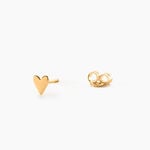 Boucles D'Oreilles Puces Simonetta Plaqu&eacute; Or Jaune - Boucles d'oreilles fantaisie Femme | Histoire d&rsquo;Or