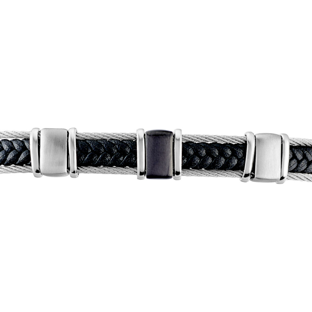 Bracelet Jourdan Cook Acier Bicolore - Bracelets Homme | Histoire d’Or