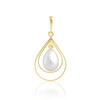 Pendentif Martyna Or Jaune Perle De Culture
