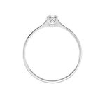 Bague Diamotion Or Blanc Diamant - Bagues solitaires Femme | Histoire d&rsquo;Or