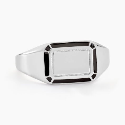 Chevalière Manny Argent Blanc - Chevalières Homme | Histoire d’Or