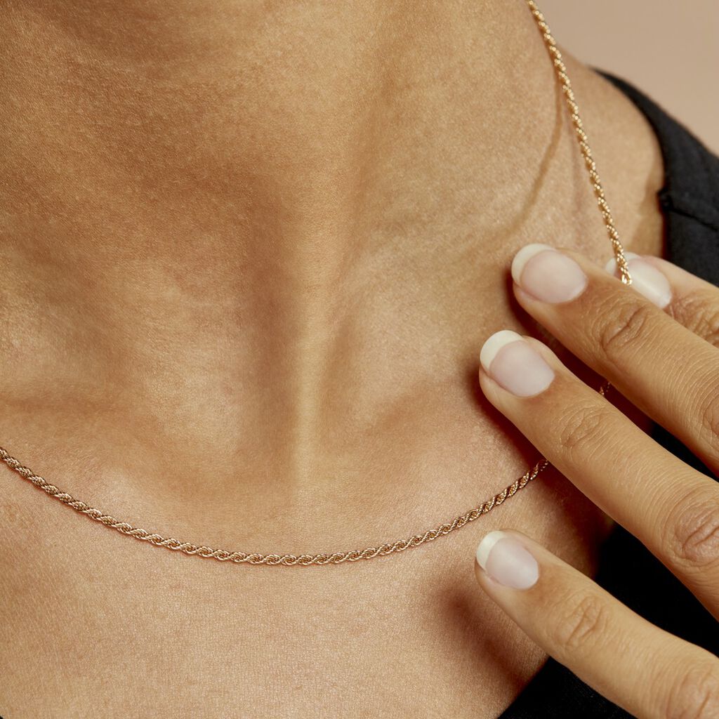 Collier Azelys Plaqué Or Jaune - Chaines Femme | Histoire d’Or