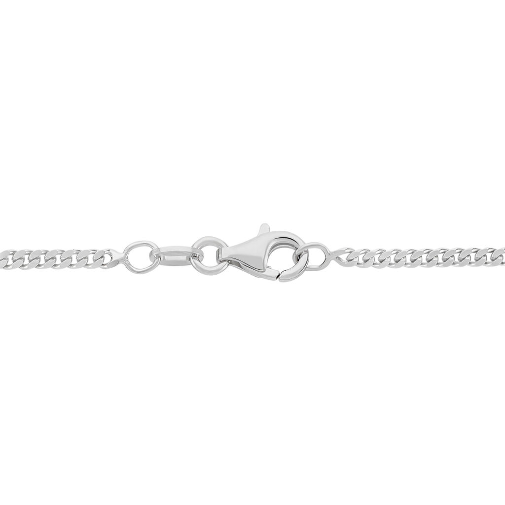 Chaîne Clementine Argent Blanc - Chaines Homme | Histoire d’Or