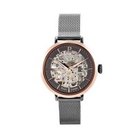 Montre Pierre Lannier Automatique 35 Acier Gris