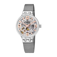 Montre Festina Automatic Argenté